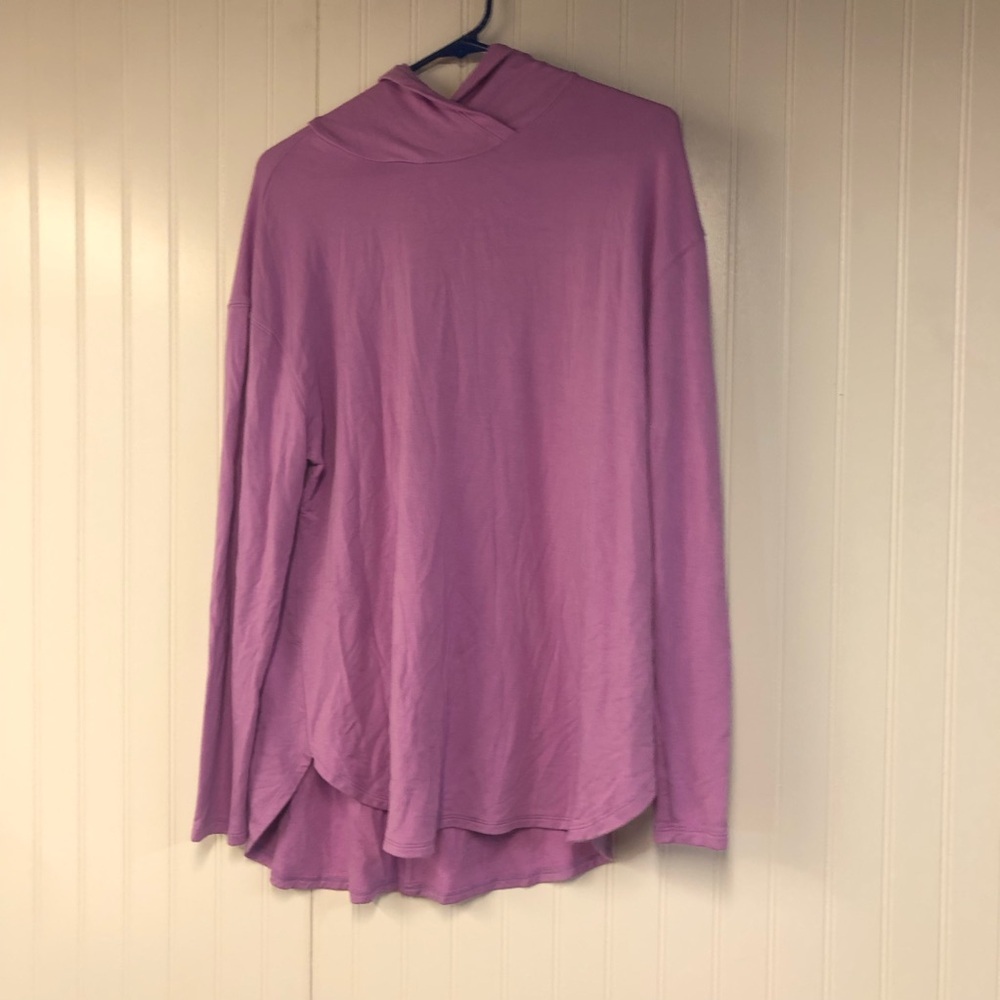 Daily Ritual Purple Women's Pullover Hooded Sweatshirt XL